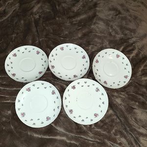 VINTAGE,Homer Laughlin Rambler Rose, Saucer,1958.